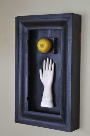Assemblage work by Charly Weir, Inside the Box series