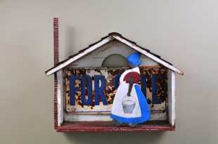 Assemblage work by Charly Weir, Inside the Box series