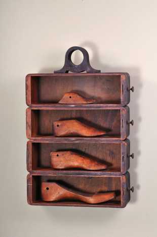 Assemblage work by Charly Weir, Inside the Box series