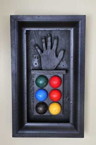 Assemblage work by Charly Weir, Inside the Box series