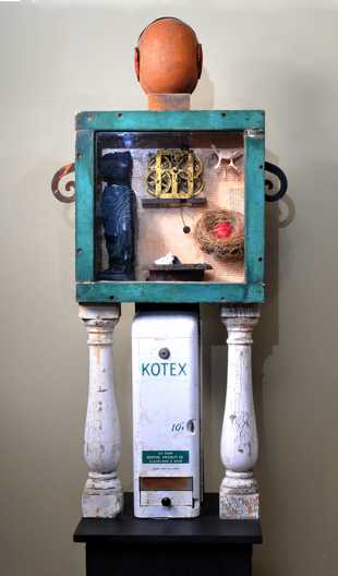 A Room of My Own — assemblage by Charly Weir