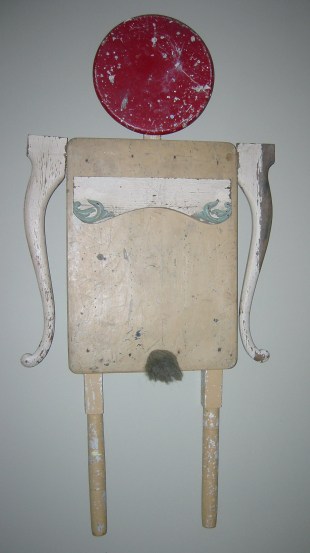 Assemblage work by Charly Weir, Ladies series