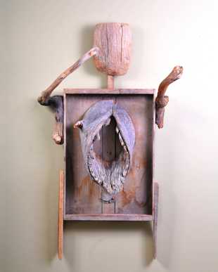 Assemblage work by Charly Weir, Ladies series
