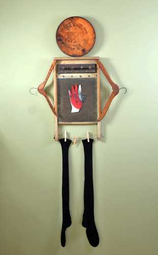 Assemblage work by Charly Weir, Ladies series