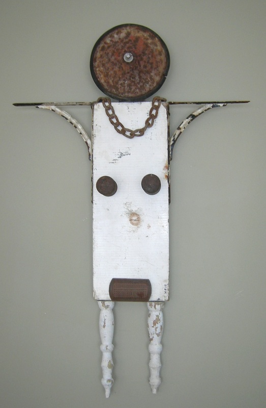 Assemblage work by Charly Weir, Ladies series