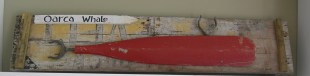 Assemblage work by Charly Weir, Maine Folk Art series