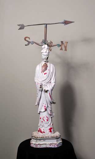 Assemblage work by Charly Weir, Outside the Box series